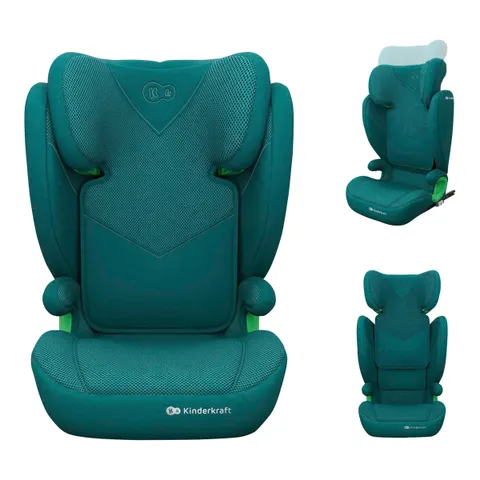 Kinderkraft Kindersitz JUNIOR FIX 2 PLUS grün – gruen – Bild 2