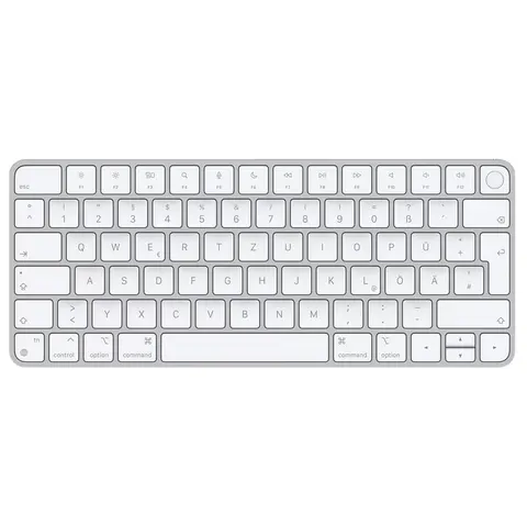 Magic Keyboard mit Touch ID (DE) für Mac mit Apple Chip – Weiß – Bild 2