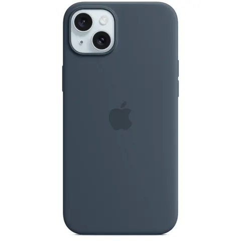Apple iPhone 15+ Sil Case MgS Storm Blue – Blau – Bild 2