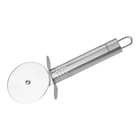 Fackelmann Pizzaschneider Ovalgriff – silber – Bild 2