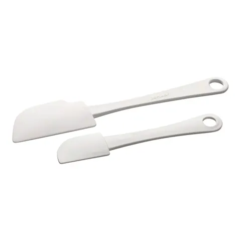 Patisserie Teigschaber-Set, 2 Stück – weiss – Bild 2