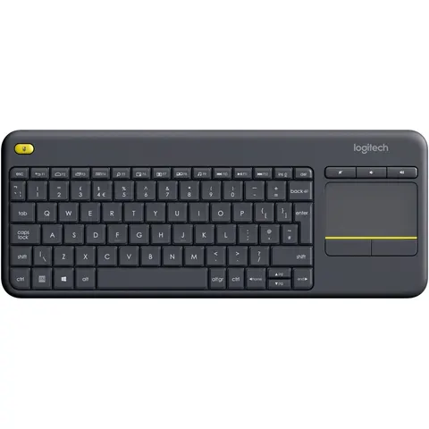 Clavier sans fil Logitech K400 Plus Wireless Touch (Noir) #2POURCENT – image 2