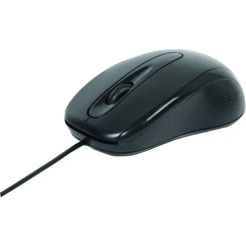 Muis Quantore optisch USB zwart – afbeelding 2