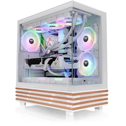 Thermaltake View 270 Plus WS ARGB Snow Midi Tower Wit – afbeelding 2