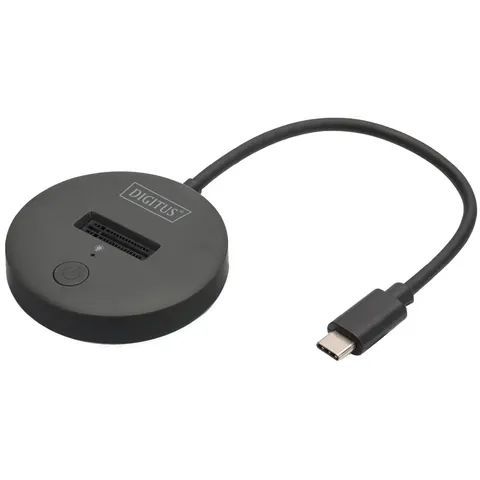 DIGITUS SSD Docking Station, USB-C Anschluss, schwarz – Bild 2