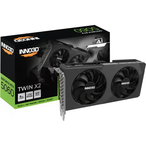Carte Graphique Inno3D GeForce RTX 5060 Twin X2 #DEFAULT – N5060208D7198072N – image 2