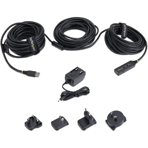 StarTech.com 20m USB 2,0 Actieve Verlengkabel - M/F – afbeelding 2