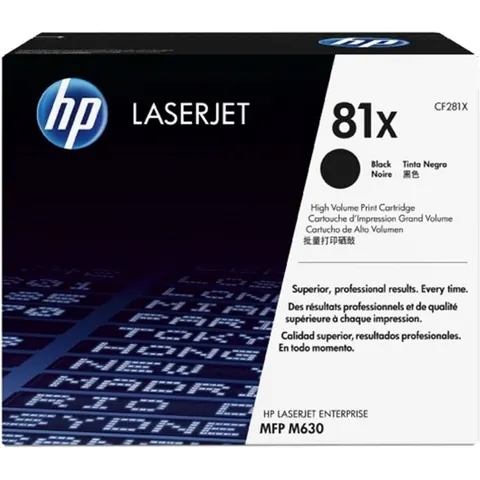 HP 81A (CF281A) - Noir - Toner Noir – image 2
