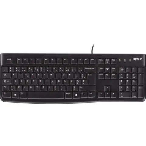Clavier Logitech K120 USB (OEM) (Noir) #2POURCENT – image 2