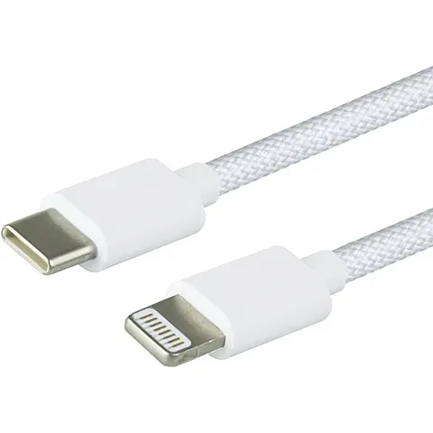 Kabel Green Mouse USB-C to Lightning data Woven 1m – afbeelding 2