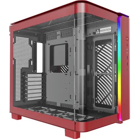 Montech KING 95 Midi Tower Rood – afbeelding 2