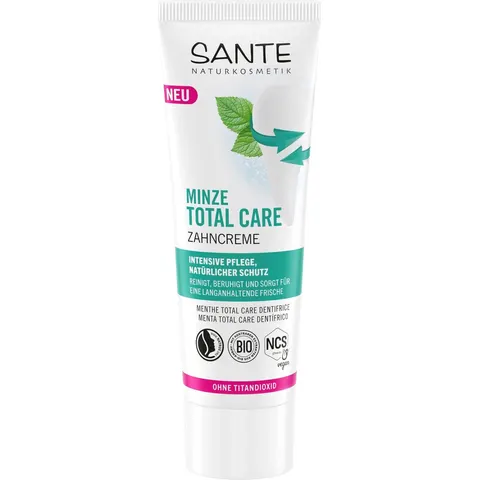 Sante Dental med toothpaste mint bio 75 Milliliter – afbeelding 2