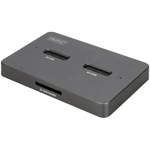 DIGITUS Docking USB-C->NVMe SSD,SATA SSD, SD – Bild 2