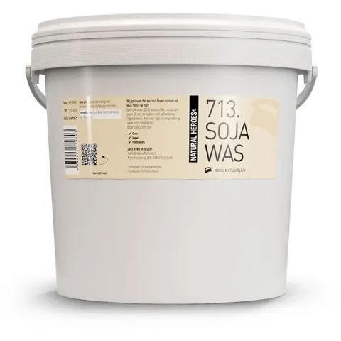Natural Heroes Sojawas - 5000 gram – afbeelding 2