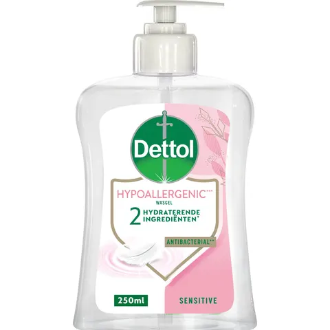 Handzeep Dettol Sensitive antibacterieël 250ml – afbeelding 2