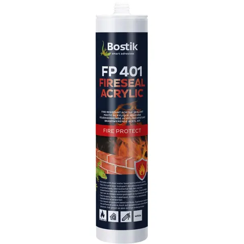 BOSTIK FP-401 brandwerend Acrylaat kit – afbeelding 2