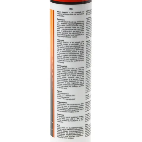 Kelfort Power-Tack lijmkit Wit 290ml – afbeelding 2