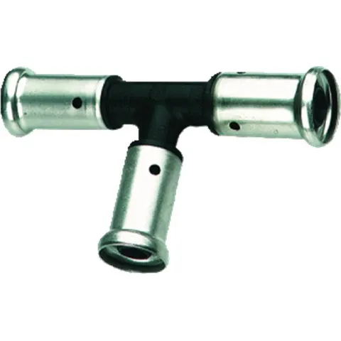 Henco pers T-stuk verloop 20x20x16mm – afbeelding 2