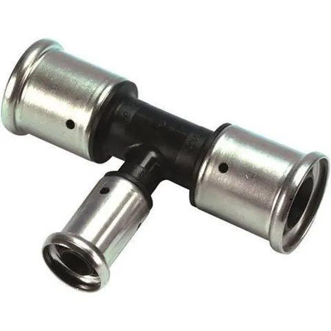 Henco pers T-stuk verloop 20x16x20mm – afbeelding 2