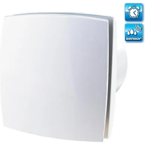 Vents Ventilator Ø100mm timer + vochtsensor – afbeelding 2