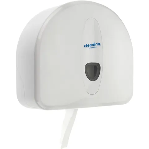 Toiletpapierdispenser Cleaninq jumbo groot wit – afbeelding 2