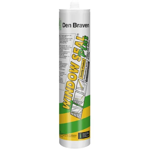 Zwaluw Window Seal Plus beglazingskit Wit 310ml – afbeelding 2