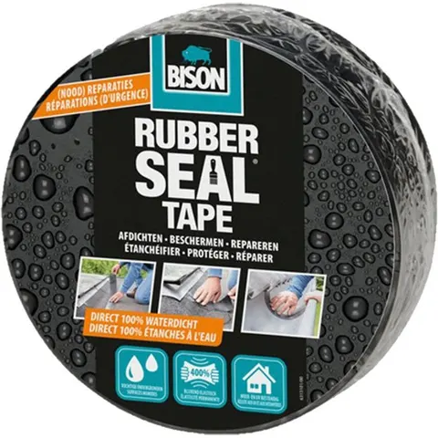Bison rubber seal tape 7,5cm - 5m – afbeelding 2