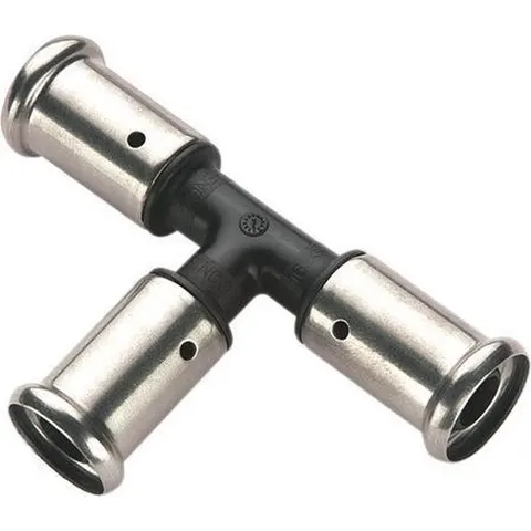 Henco pers T-stuk 26mm – afbeelding 2