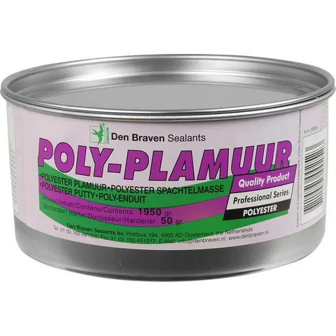 Zwaluw polyester plamuur 800gr – afbeelding 2