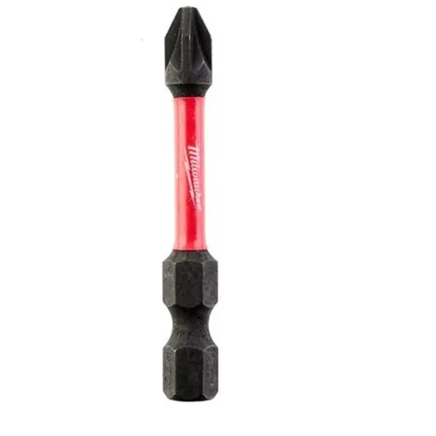 Milwaukee Shockwave schroefbit PZ2x50mm – afbeelding 2