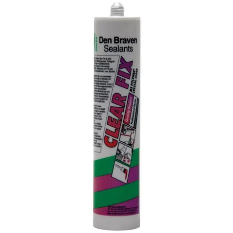 Zwaluw clearfix lijmkit Transparant 290ml – afbeelding 2