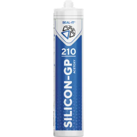 Seal-it 210 SILICON-GP siliconenkit Wit 310ml – afbeelding 2