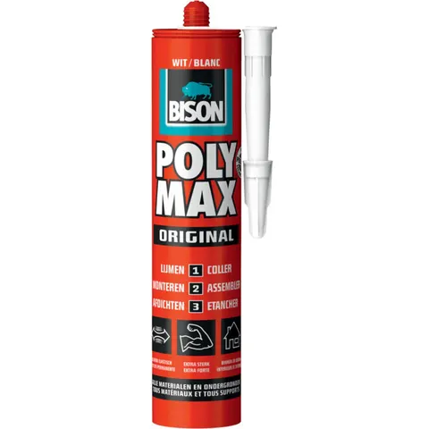 Bison polymax original Wit 425gr – afbeelding 2