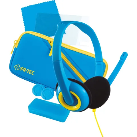 FR-TEC Full Accessory Pack for Switch Lite-Blauw (Switch) Nieuw – afbeelding 2