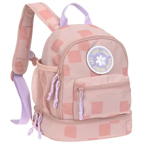 LÄSSIG Kinderrugzak Mini Pattern Party - Roze – afbeelding 2