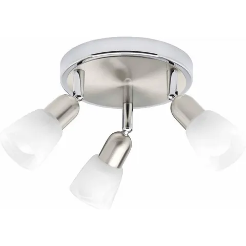 Brilliant Sofia Oppervlak-spotverlichting Chroom, Nikkel, Wit E14 – 038594 – afbeelding 2