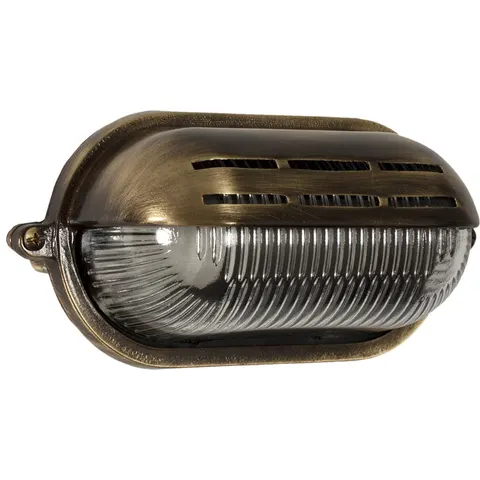 KS Verlichting Gulf Scheepslamp Brons – afbeelding 2