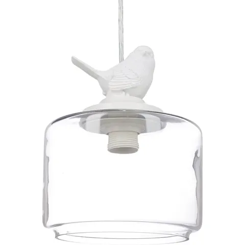 Hanglamp - Ø 20 cm - E27 - transparant – afbeelding 2