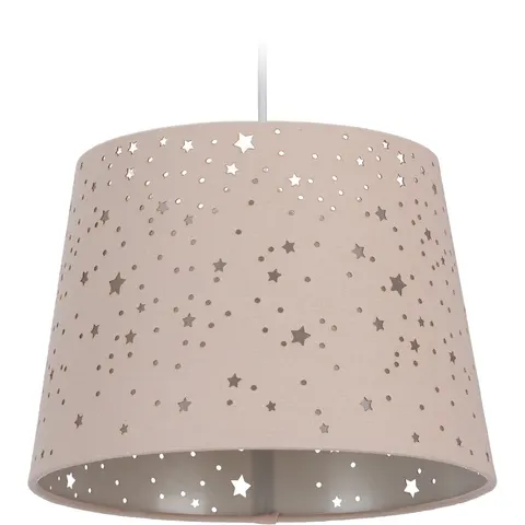 Hanglamp sterren - kinderkamer - E27 - roze – afbeelding 2