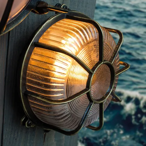 KS Verlichting Scheepslamp Bering Brons – afbeelding 2
