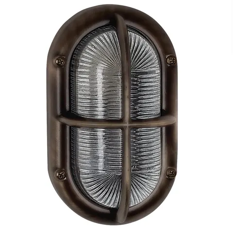 KS Verlichting Scheepslamp Oculus Black-Brons – afbeelding 2