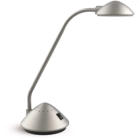 Bureaulamp MAUL Arc LED zilver – afbeelding 2