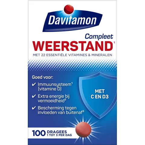 Multi-vitamine Davitamon Compleet 100 stuks – afbeelding 2