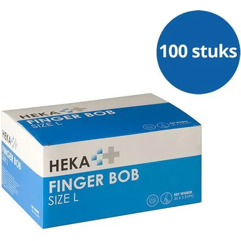 Vingerbob Heka vingerverband blauw – afbeelding 2