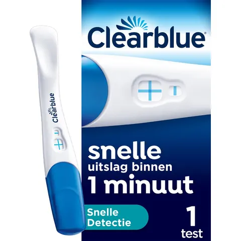 Zwangerschapstest Clearblue snel – afbeelding 2