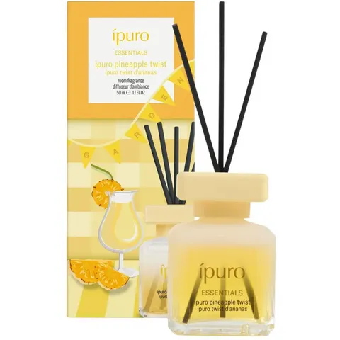ipuro Essentials pineapple twist Interieurparfum, 50 ml – afbeelding 2