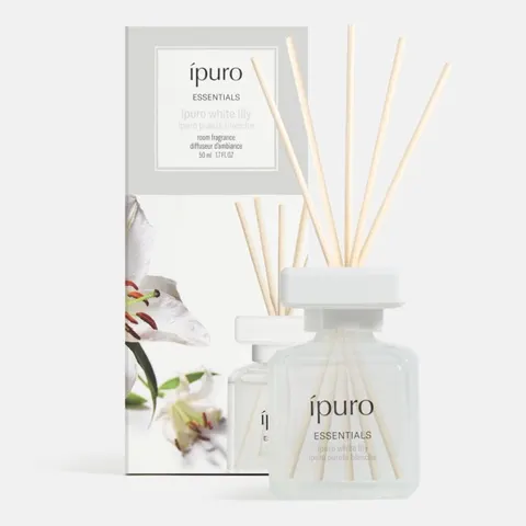 ipuro Essentials white lily Interieurparfum, 50 ml – afbeelding 2