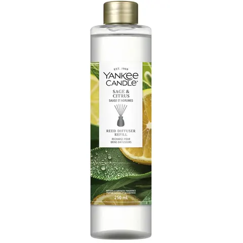 Yankee Candle Sage & Citrus aroma-diffuser navulling 250 ml – afbeelding 2