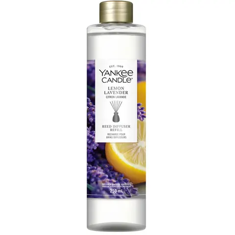 Yankee Candle Lemon Lavender aroma-diffuser navulling 250 ml – afbeelding 2
