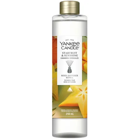 Yankee Candle Starfruit & Sunshine aroma-diffuser navulling 250 ml – afbeelding 2